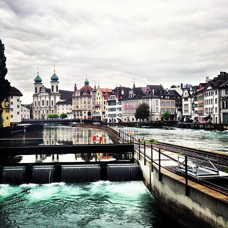 good morning from lucern #lucern #switzerland