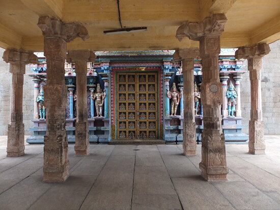 Temple entrance