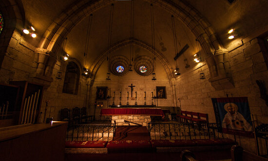 The Ancient Spanish Monastery. Chapel.