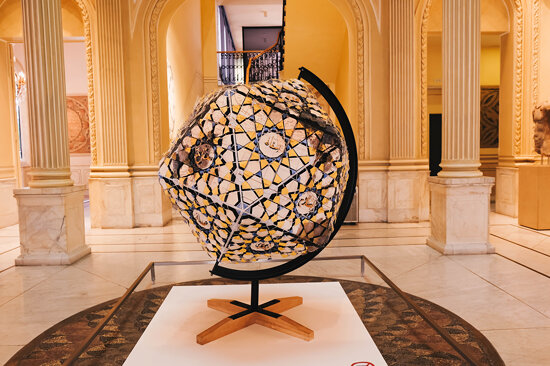 New meets old mosaics