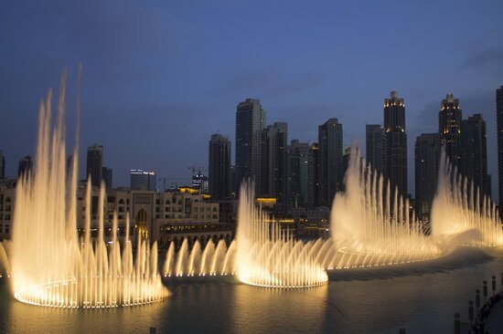 Танцующий фонтан