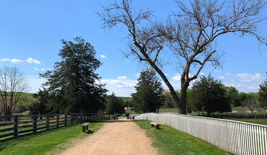 Appomattox Court House National Historical Park, Virginia - April 22, 2021