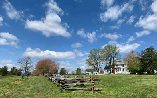 Appomattox Court House National Historical Park, Virginia - April 22, 2021