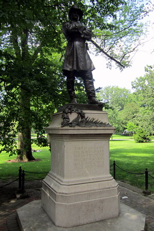 Boston - Public Garden: Colonel Thomas Cass