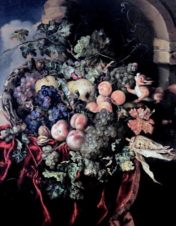 IMG_7351 Ernst Stuven. 1660-1712. Rotterdam.  Still Life with Fruit. Nature morte. . Cologne Wallraf