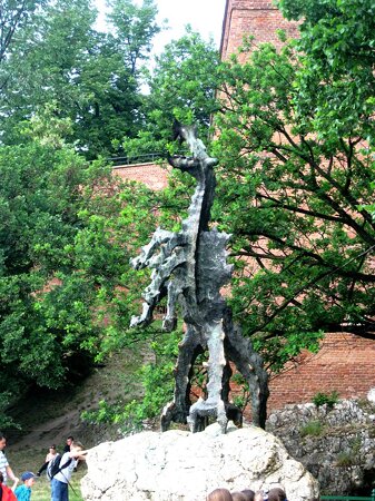 Dragon at the Wawel!