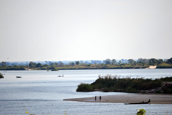 Zambezi at Senanga, Zambia. Photo by Simon Heck, 2011.