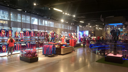 FC Barcelona Merchandise at Camp Nou