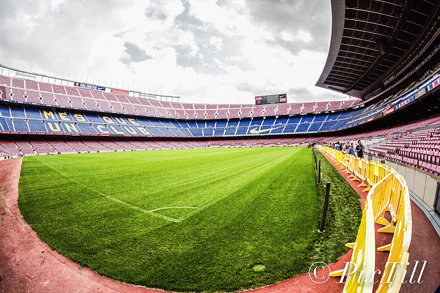 Camp Nou Pitch Side
