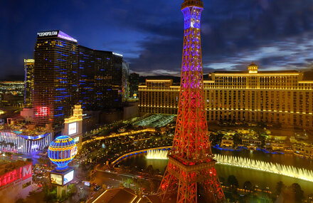 Night Scene of the Strip