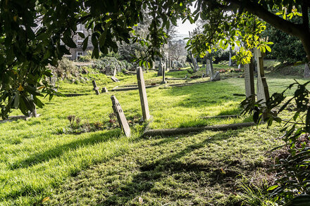 St. Nahi&#039;s  Is An 18th-century Church And Graveyard in Dundrum