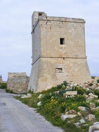 Wardija Tower Malta.